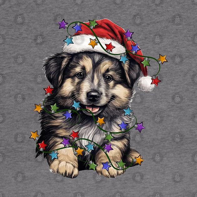 Christmas Puppy by Chromatic Fusion Studio